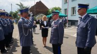 Generał mianuje policjanta na wyższy stopień służbowy