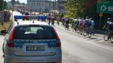 Policjanci z Myszkowa zabezpieczają wyścig kolarski 72.Tour de Pologne