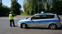 Policjanci z Myszkowa zabezpieczają wyścig kolarski 72.Tour de Pologne