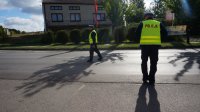 Policjanci podczas działań &quot;Trzeźwość&quot;