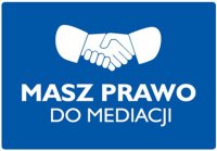 Plakat promujący działania mediacyjne