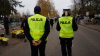 Policjanci podczas patrolu