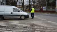 Policjanci podczas działań