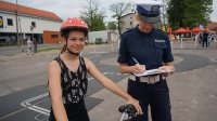 Policjanci podczas egzaminowania