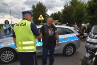 zabezpieczenie przejazdu motocyklistów