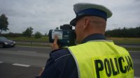 Policjanci podczas działań