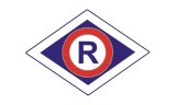 Litera R- symbol policjantów ruchu drogowego