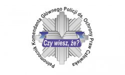 Policyjna gwiazda z napisem: czy wiesz, że