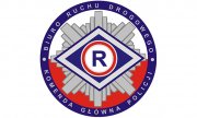 R- symbol Policjantów z Ruchu Drogowego