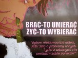 Plakat z napisem: Brać to umierać, żyć to wybierać