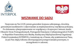 Treść wezwania