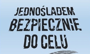 Plakat z napisem