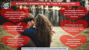 Plakat na którym znajduje się parą ludzi w parku