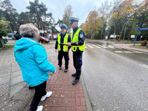 Zdjęcia z działań ,, Bezpieczny pieszy&#039;&#039;