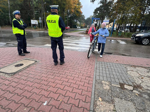 Zdjęcia z działań ,, Bezpieczny pieszy&#039;&#039;