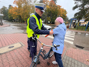 Zdjęcia z działań ,, Bezpieczny pieszy&#039;&#039;