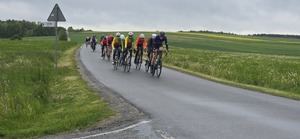 Zdjęcia z wyścigu kolarskiego