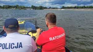 Zdjęcia ze współpracy Policji i WOPR