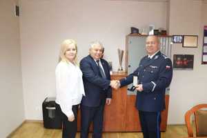 Przekazanie klucza przez Komendanta insp. Rafała Głucha