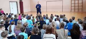 Zdjęcia ze spotkania z uczniami