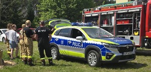 Zdjęcie przedstawia uczestników festynu.