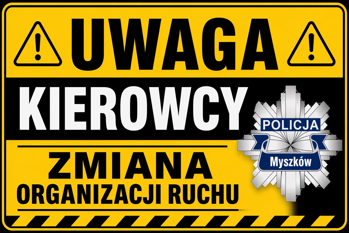 Zmiany organizacji ruchu w powiecie myszkowskim 1 listopada